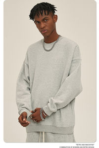 Women Sweatshirt Long Sleeve Crew Neck Pullover Fleece Lined Casual <b>Winter</b> <b>Top</b> - Product Image 5