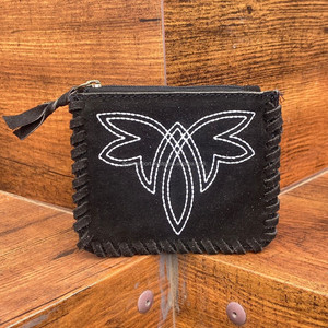 Porte-monnaie créatif en cuir suédé, pochette à fermeture éclair personnalisée en cuir véritable, petit portefeuille pour femmes - Product Image 4