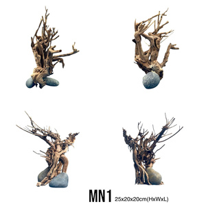 Bois flotté d'aquarium du Vietnam, utilisé pour la décoration des aquariums de crevettes et de poissons, bois naturel pour eau douce, eau de mer, poissons d'eau douce et d'eau salée. - Product Image 3