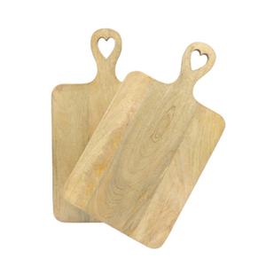 Tabla de cortar Rectangular Natural de madera de Mango hecha a mano 2024, utensilios de cocina multiusos de alta calidad para cortar - Product Image 1