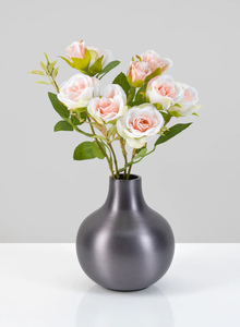 Modern Handmade Aluminium Flower <b>Vase</b> Durable Antique Finish Decorative Piece for Home and Office Decor - Product Image 4