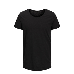 T-shirt classique pour homme à col rond, en coton de qualité supérieure, coupe athlétique confortable pour un usage quotidien - Product Image 4