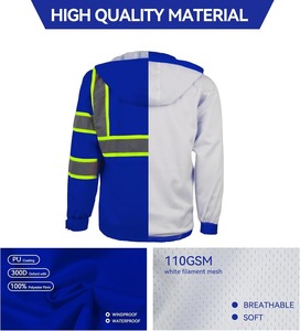 High Quality <b>Winter</b> Safety Jacket Waterproof Thermal Safety Outerwear Supplier Wholesale - Product Image 2