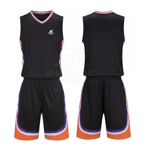 Nouvel uniforme de basket-ball style classique, uniforme de basket-ball à séchage rapide, en vente en ligne - Product Image 6