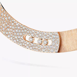 Collier ras du cou en or jaune plaqué or 18 carats avec diamants certifiés IGI, taille brillant, bijoux de luxe unisexe pour mariage, couleur D naturelle - Product Image 2