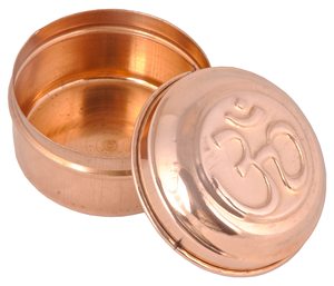 Caja de Almacenamiento de Alimentos Clásica de Cobre Martillado Estilo Antiguo, Color Marrón, con Tapa Abatible, Hecha a Mano, Ecológica, Apta para Vapor, Contenedor de Viaje - Product Image 4