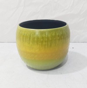 Round Metal Planter <b>Pot</b> Gradient Finish Decorative Indoor Outdoor Flower <b>Pot</b> Modern Metal Planter Bowl Garden Planter Home Decor - Product Image 6