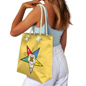 Womens Handbag POD Dropshipping <b>Beach</b> Tote <b>Bag</b> Fashionable <b>Lightweight</b> Rope Shopping <b>Bag</b> for Lady - Product Image 3