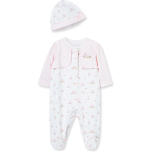 Combinaison d'été pour bébé, ensemble short à manches courtes et taille élastique, imprimé de dessin animé mignon - Product Image 3
