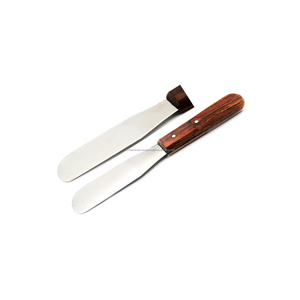 World Precision Surgical Manual Dental Surgical Spatula <b>Set</b> Wooden Handle Stainless Steel Orthodontic Lab Mixing Tools Various - Product Image 2
