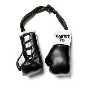 Mini-gants de boxe en similicuir à suspendre pour voiture, décoration de rétroviseur automobile, pour entraînement de boxe et de karaté - Product Image 4