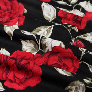 Robe moulante décontractée pour femme à imprimé floral avec soutien-gorge intégré, en Spandex et Polyester, sans manches, coupe ajustée, longueur midi, vente en gros, personnalisation OEM ODM - Product Image 5