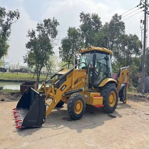 Used CAT 420F Backhoe Loader In Good Condition Imported 4x4 Machine Powerful Caterpillar Excavator Loader For Sale Today - Product Image 1