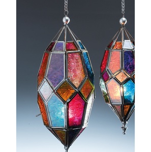 Handmade Brass <b>Moroccan</b> Lantern Pendant Light Home Decoration Teardrop Shape Metal <b>Chandelier</b> - Product Image 6