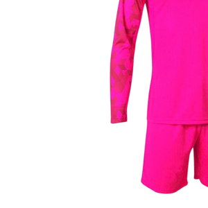 Maillot de gardien de but à manches longues col en V et short pour homme, séchage rapide, anti-humidité, polyester écologique, football - Product Image 6