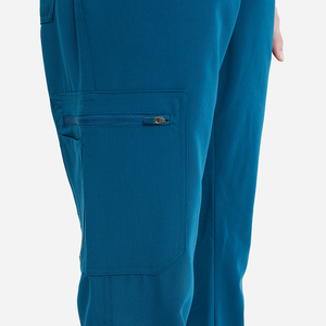 Ensemble de blouses médicales pour femmes en coton et polyester tissé, pantalon et haut d'uniforme d'hôpital avec poche pour stéthoscope - Product Image 4