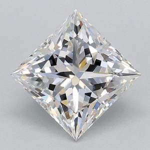 Pierre précieuse de laboratoire de qualité supérieure, taille Princesse, couleur D, clarté VVS2 VS1, certifiée IGI, modèle RI-354, pour la fabrication de bijoux, beauté rare - Product Image 1