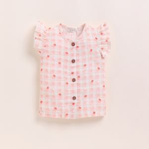Organic Strawberry Print Jabla <b>Set</b> for Babies Premium Quality Premium Baby Clothing <b>Sets</b> - Product Image 2