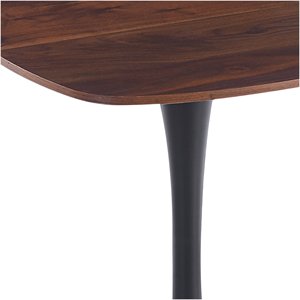 bedside <b>table</b> metal frame wood top <b>sofa</b> side <b>table</b> metal wood small end <b>table</b> wood and metal Iron & Sol - Product Image 2