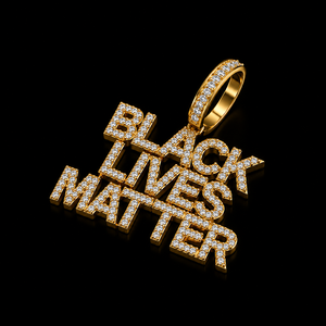 Collar personalizable de hip hop con letras en bloque de oro macizo de 10K, nombre en letra cursiva, colgante fino con diamantes de moissanita, regalo. - Product Image 6