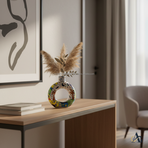 แจกันเซรามิกเคลือบเงาสีขาว AG Elements ทนทานต่อการขีดข่วน ผลิตด้วยมือ เป็นมิตรกับสิ่งแวดล้อม น้ำหนักเบา กันน้ำ ทันสมัย คุณภาพสูง - Product Image 6