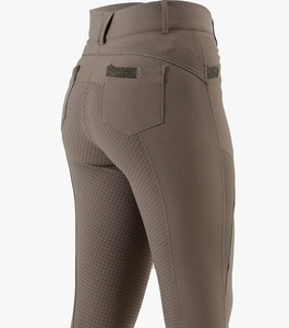 Pantalones de equitación, ropa deportiva para exteriores, proveedor de artículos de equitación, personalizado OEM ODM, tela elástica en cuatro direcciones, tela de alta calidad - Product Image 4