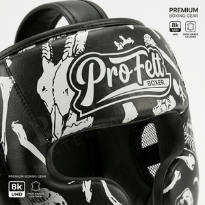Protector de Cabeza para Boxeo con Protección para Mejillas y Mentón, Aceptamos Marca Privada, Venta al Por Mayor, para MMA, Muay Thai, Kickboxing y Sparring - Product Image 4