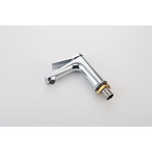 Rubinetto Monocomando Cromato per Lavabo Bagno e Lavanderia con Due Tubi da 3/8'' - Rubinetti Monocomando per Lavabo - Product Image 4