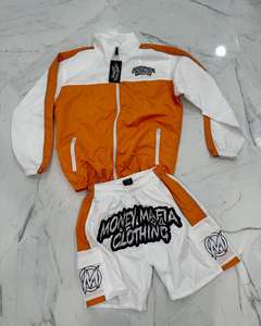 Wholesale Custom <b>Men's</b> Nylon Windbreaker Tracksuit Zip Up <b>Jacket</b> Breathable Water Resistant OEM Manufacturer - Product Image 1