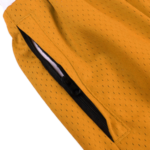 Shorts de sport pour hommes en denim respirant à séchage rapide, maille solide, décontractés, de haute qualité, marque privée, vente en gros du fabricant - Product Image 4