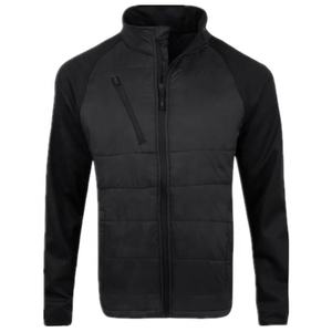 Chaqueta híbrida de invierno para hombre, 100% poliéster, ligera, acolchada, sin capucha - Product Image 1
