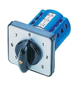 Interruptor Rotativo de Leva Multietapa de 4 Posiciones y 25A con Apagado (C154~C157) 600V Certificado CE/ Marca AP/Auspicious - Product Image 1