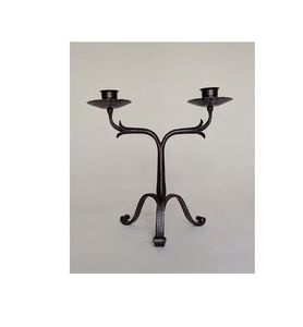 Candélabre en métal argenté de luxe à 3 bras, élégant support de bougies pour centre de table de mariage, décoration d'intérieur et éclairage - Product Image 6