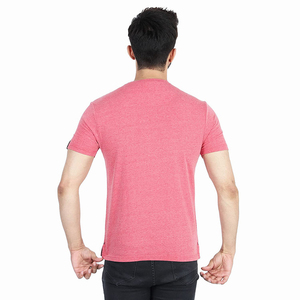 เสื้อยืดคอกลมมีกระเป๋าแบบธรรมดาเสื้อยืดใส่ได้พอดีตัว - Product Image 2
