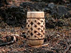 Taza de Té de Madera Natural Sólida, Lujosa, Clásica, Ecológica y Apta para Microondas, para Beber Té, Café y Vino - Product Image 5