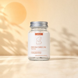 [DE OREUM] Gama de Cuidado Bucal con Sabor a Mandarina para Minoristas Especializados, Pasta Dental Sólida para Compradores - Product Image 4