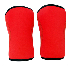 New Arrival Neoprene 7mm Weightlifting <b>Knee</b> Sleeves Breathable <b>Compression</b> <b>Support</b> Adjustable Foldable Comprehensive Protection - Product Image 1