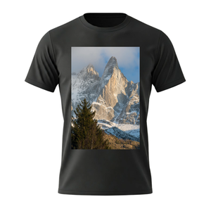 T-shirt décontracté personnalisé pour homme grande taille 220 g/m² à manches courtes 100 % polyester teint en pièce imprimé par transfert thermique respirant séchage rapide - Product Image 2