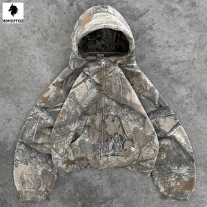 เสื้อสเวตเตอร์คอกลมผ้าฝ้ายโอเวอร์ไซส์สำหรับผู้ชายเสื้อมีฮู้ดแบบพัฟไหล่ตกน้ำหนักมากสเวตเชิ้ตผ้าฝ้าย100% ไซส์ใหญ่พิเศษ - Product Image 1