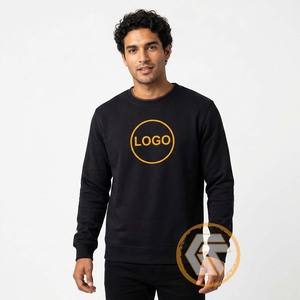 เสื้อสเวตเชิ้ตคอกลมปักลายผ้าฟลีซคอตตอน 100% แบบกำหนดเองได้ คุณภาพสูง สำหรับพี่น้องสมาคมกรีกฟี ผู้ชาย ทรงปกติ - Product Image 2