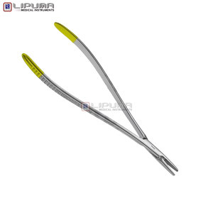 Porte-aiguille manuel Langenbeck Premium 20 cm en acier inoxydable, instrument chirurgical avec poignée de sécurité supérieure en carbure de tungstène - Product Image 3