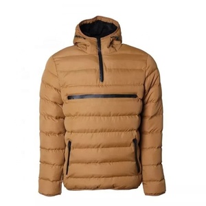 Haute qualité surdimensionné hommes hiver doudoune rue mode grande taille rembourré manteau col montant Hip Hop Style bulle pour hommes - Product Image 1