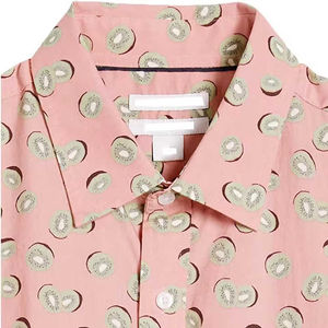 Chemise Hawaïenne Homme 100% Coton de Haute Qualité, Manches Courtes, Respirante, Séchage Rapide, Col Rabattu, Tissu Sergé, Été – Vente en Gros - Product Image 6