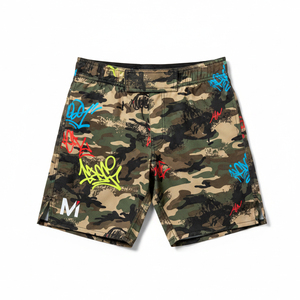 Pantalones Cortos Profesionales de MMA con Diseño Personalizado, Sublimación, Pantalones de Lucha de Alto Rendimiento para Entrenamiento de BJJ - Product Image 1