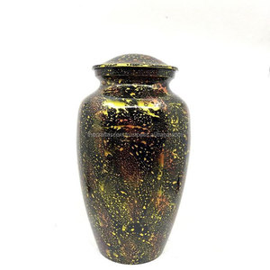 Wholesale Brass Cremation Urns for Human Ashes 10" Inch 200/220 Cubic Inch Capacity Customized <b>Memorial</b> <b>Keepsake</b> American Style - Product Image 5