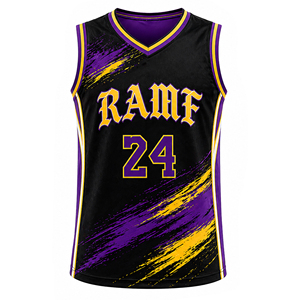 Camisetas de Baloncesto Personalizadas de Samoa, Ropa Deportiva de Equipo, Poliéster de Secado Rápido, Camisetas de Baloncesto Ajustadas y Económicas - Product Image 4