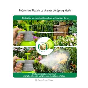 Pulvérisateur à pression de haute qualité 2L ISKU, bouteille de pulvérisation manuelle pour jardin, durable, en PP HDPE, multifonction, VERT, OEM disponible - Product Image 4