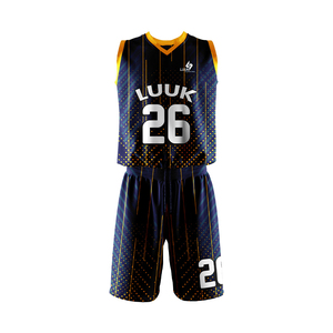 Ensemble d'uniformes de basketball personnalisés en gros – Maillots et shorts légers en polyester pour clubs, écoles et ligues - Product Image 2