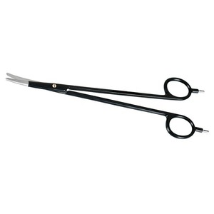 Tijeras Bipolares Negras de Alta Calidad en Oferta, para Corte y Coagulación, Hoja de Cerámica Curva Delicada de 20 cm, Fabricante de Pakistán - Product Image 1