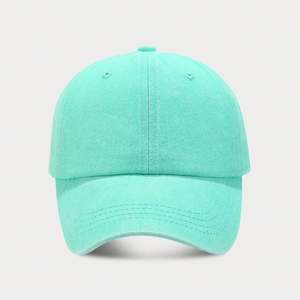 Casquettes de baseball vintage en coton délavé pour enfants, style rétro, souples, 6 panneaux, chapeau pour enfants - Product Image 5